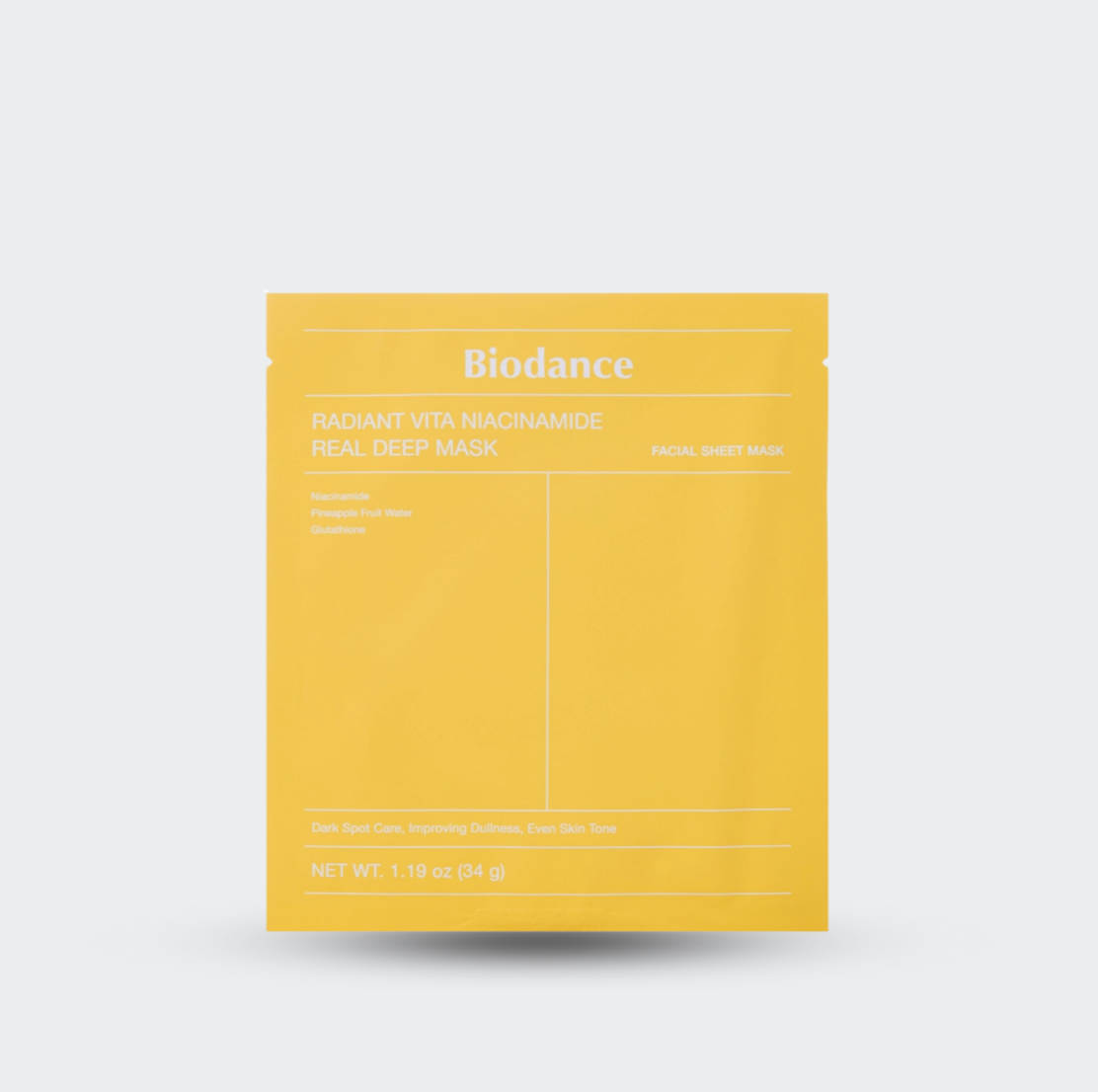 Biodance – Radiant Vita Niacinamide Real Deep Mask