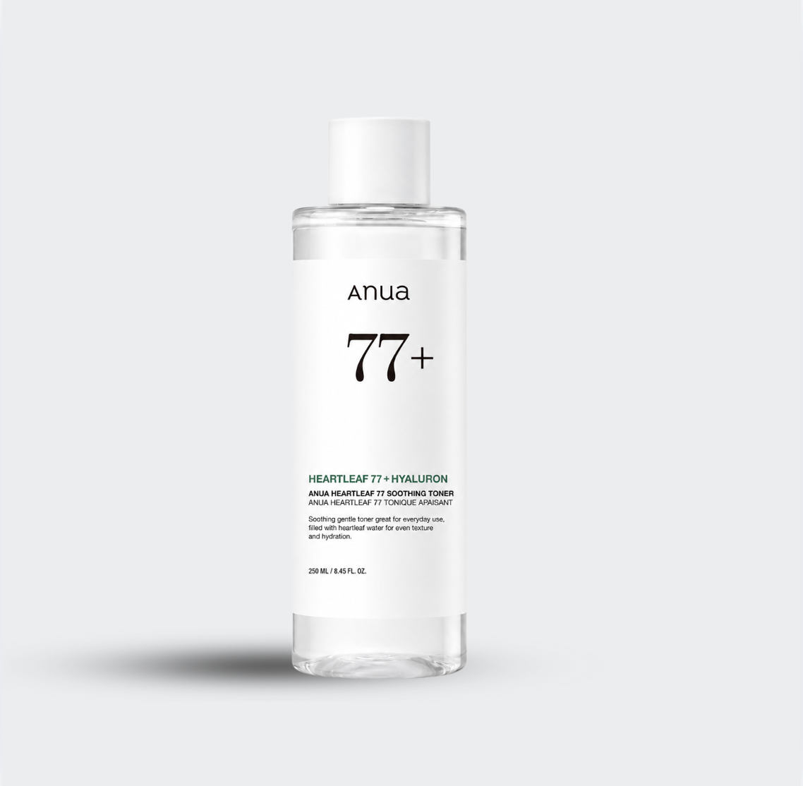 Anua – Heartleaf 77 + Hyaluron Soothing Toner, 250ml