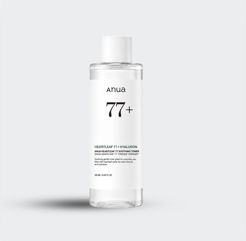 Anua – Heartleaf 77 + Hyaluron Soothing Toner, 250ml